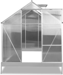 FUXTEC Tuinkas 5,9m² - Broeikas - Kweekkas - Hobbykas - Aluminium/holle Kamerplaat - FX-GWH159 19 FUXTEC Tuinkas 5,9m² - Broeikas - Kweekkas - Hobbykas - Aluminium/holle Kamerplaat - FX-GWH159 -Tuinwinkel Voor Buitenartikelen 1010x1200 2