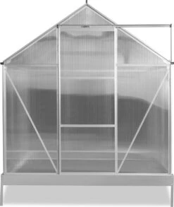 FUXTEC Tuinkas 3,6m² - Broeikas - Kweekkas - Hobbykas - Aluminium/holle Kamerplaat - FX-GWH136 -Tuinwinkel Voor Buitenartikelen 1010x1200