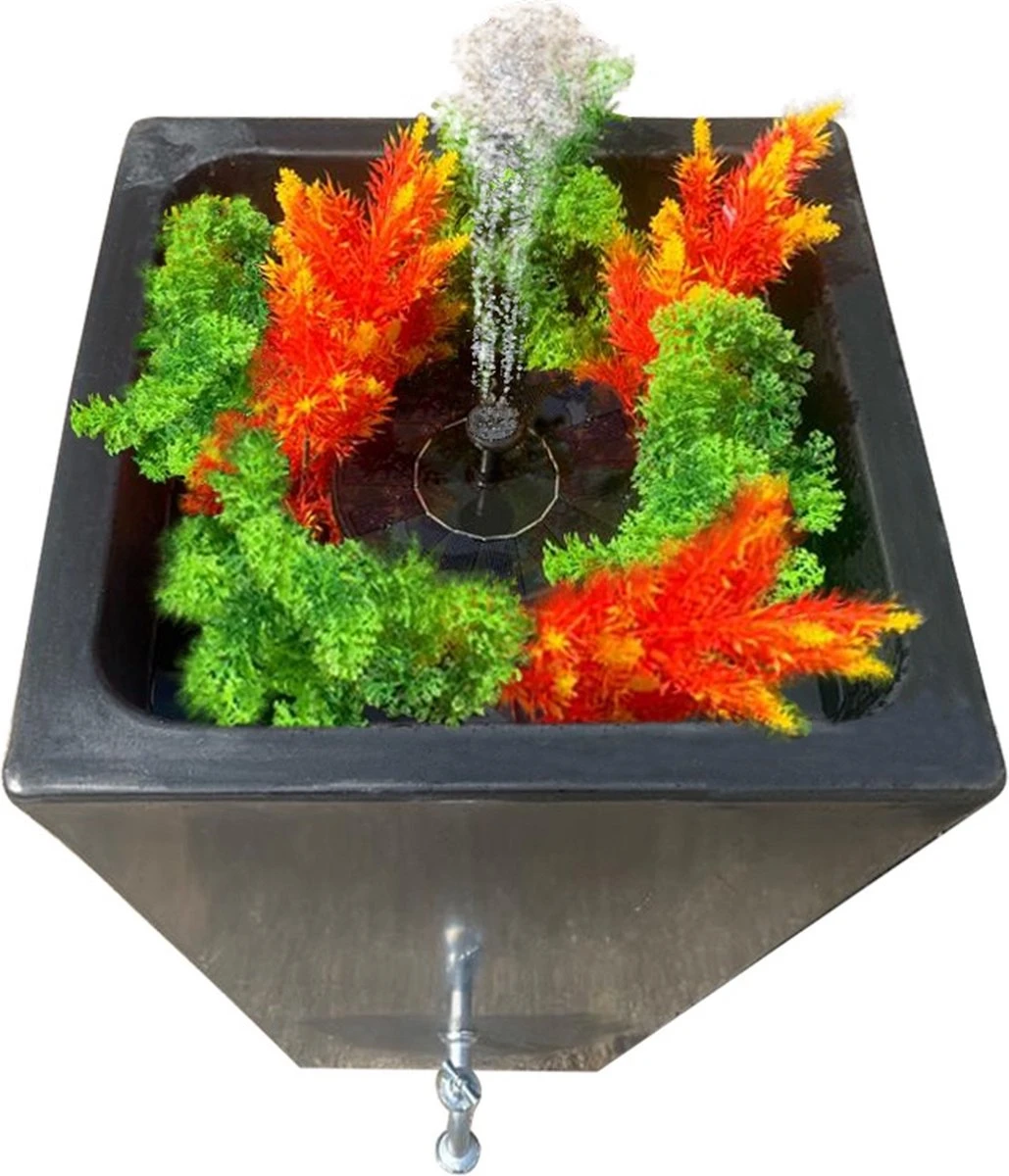 Prestige Manhattan 100L Regenton Zwart (incl. Kraantje) 9 Prestige Manhattan 100L Regenton Zwart (incl. Kraantje) - Afbeelding 9