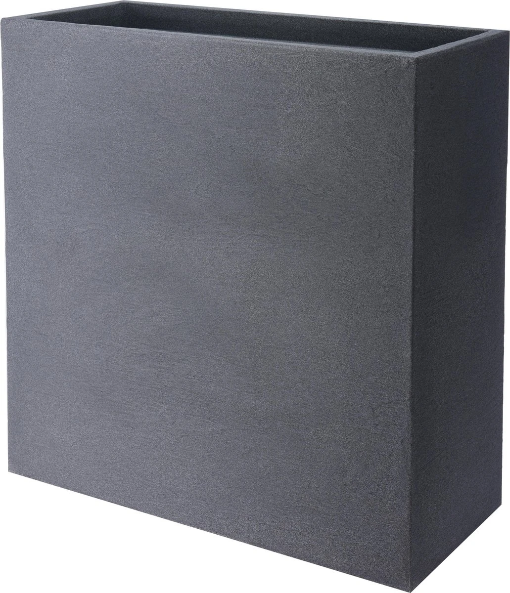 4gardenz® Stone Rechthoekige Bloembak Voor Buiten - 60x60x26cm - Lichtgrijs 1 4gardenz® Stone Rechthoekige Bloembak Voor Buiten - 60x60x26cm - Lichtgrijs