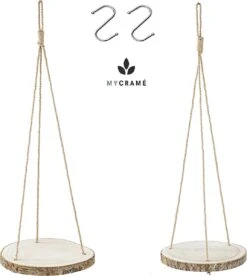 Set Van 2 Boomstam Rond Wandrek Plantenhangers - Boho Jute Houten Plantenrek - Hangpot Voor Binnen/Buiten - Hangende Bloempot Plank - Hangplant Houder - Bohemian Macrame Stijl Wandhanger - Hangplank Plant Hanger - Planthanger - Ø Rond 25-20cm 14 Set Van 2 Boomstam Rond Wandrek Plantenhangers - Boho Jute Houten Plantenrek - Hangpot Voor Binnen/Buiten - Hangende Bloempot Plank - Hangplant Houder - Bohemian Macrame Stijl Wandhanger - Hangplank Plant Hanger - Planthanger - Ø Rond 25-20cm -Tuinwinkel Voor Buitenartikelen 1073x1200 1