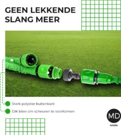 Uitrekbare Tuinslang Tot 15 Meter Van MD-goods ® - Tuinsproeier - Tuin Besproeien - Waterslang - Sproeikop - Groen - Flexibel Elastisch 9 Uitrekbare Tuinslang Tot 15 Meter Van MD-goods ® - Tuinsproeier - Tuin Besproeien - Waterslang - Sproeikop - Groen - Flexibel Elastisch -Tuinwinkel Voor Buitenartikelen 1074x1200 1