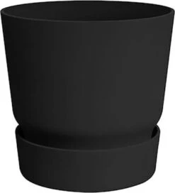 Elho Greenville Rond 30 - Grote Bloempot Voor Buiten - Gemaakt Van Gereycled Plastic - Ø 29.5 X H 27.8 Cm - Living Black -Tuinwinkel Voor Buitenartikelen 1089x1200 3