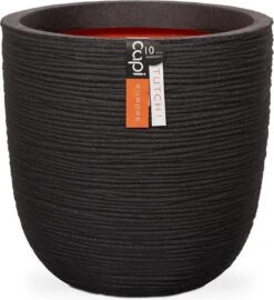 Capi Europe - Bloempot Bol Rib NL - 54x52 - Zwart - Voor Binnen En Buiten - KBLR935 15 Capi Europe - Bloempot Bol Rib NL - 54x52 - Zwart - Voor Binnen En Buiten - KBLR935 -Tuinwinkel Voor Buitenartikelen 1096x1200 1