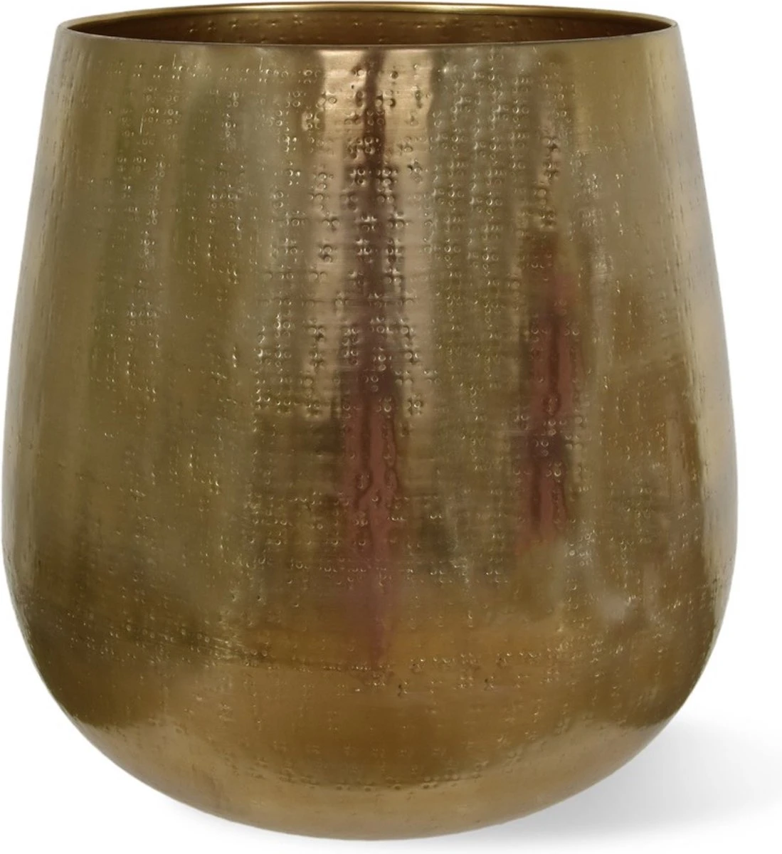 Merkloos Bloempot Karakter Goud - L 3 Merkloos Bloempot Karakter Goud - L - Afbeelding 3