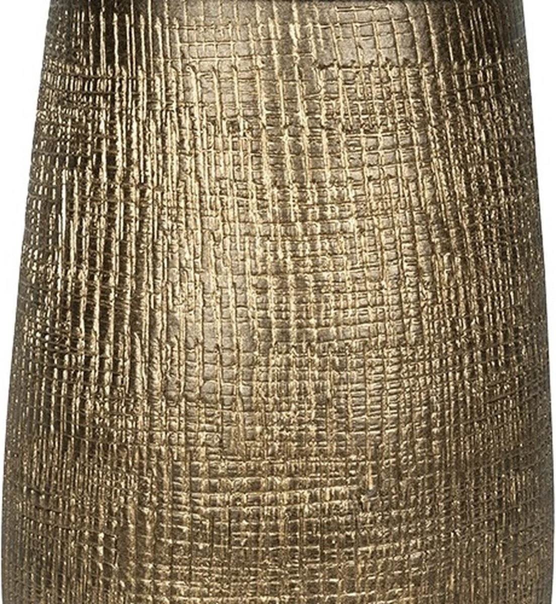 Merkloos Hoge Pot Ryan Shiny Gold 18x30 Cm Ronde Gouden Bloempot Voor Binnen 2 Merkloos Hoge Pot Ryan Shiny Gold 18x30 Cm Ronde Gouden Bloempot Voor Binnen - Afbeelding 2