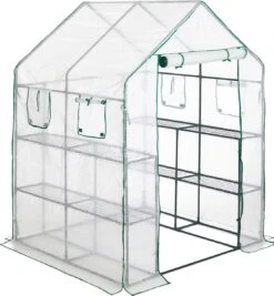 Relaxdays Tuinkas - 2 M² - Kweekkas Tuin - Grote Foliekas - 4 Ramen - Plantenkas Tomaten -Tuinwinkel Voor Buitenartikelen 1111x1200 2