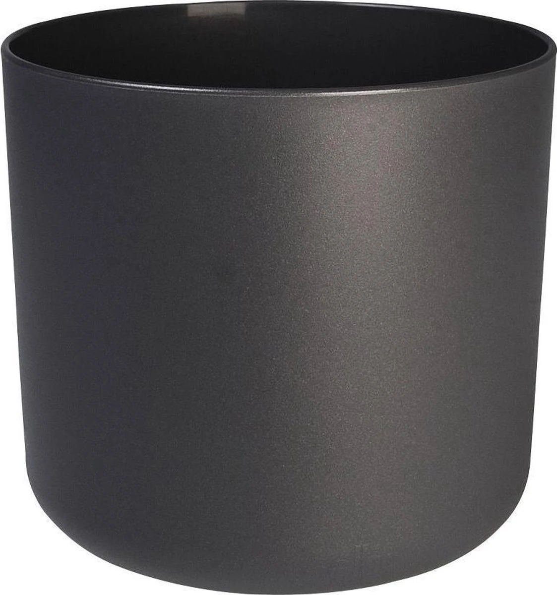 Elho B.for Soft Rond 22 - Bloempot Voor Binnen - Ø 22.3 X H 20.4 Cm - Zwart/Antraciet 1 Elho B.for Soft Rond 22 - Bloempot Voor Binnen - Ø 22.3 X H 20.4 Cm - Zwart/Antraciet
