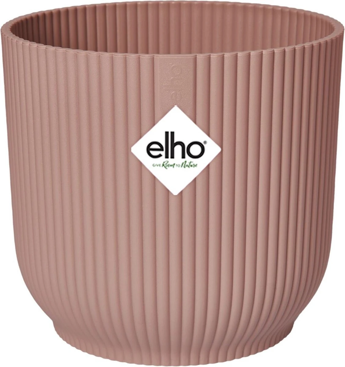 Elho Vibes Fold Rond Wielen 35 - Bloempot Voor Binnen - Ø 34.9 X H 32.4 Cm - Delicaat Roze 1 Elho Vibes Fold Rond Wielen 35 - Bloempot Voor Binnen - Ø 34.9 X H 32.4 Cm - Delicaat Roze