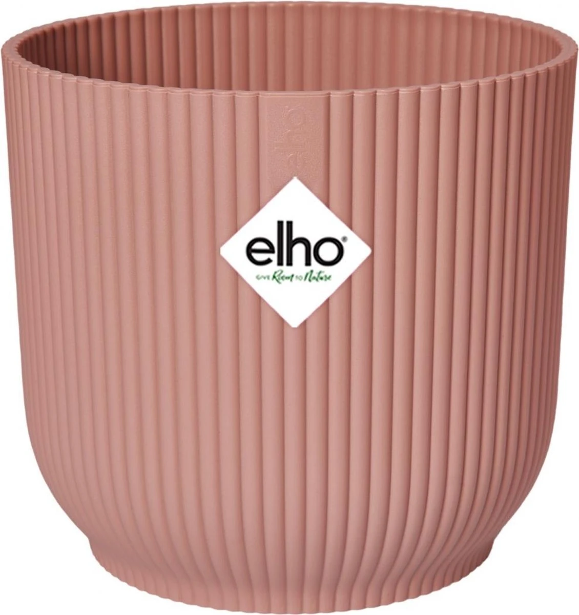 Elho Vibes Fold Rond 25 - Bloempot Voor Binnen - Ø 25.0 X H 23.0 Cm - Delicaat Roze 1 Elho Vibes Fold Rond 25 - Bloempot Voor Binnen - Ø 25.0 X H 23.0 Cm - Delicaat Roze