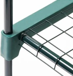 Relaxdays Kas Met Wielen - Tuinkas 3 Etages - Broeikas Kweekkas Tuin / Balkon 130 Cm Hoog - PE -Tuinwinkel Voor Buitenartikelen 1141x1200 1