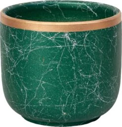 Bloempotten Binnen - Keramiek - Gouden Rand - Bloempot Buiten - Afvoergat 24 Cm - Groen – Groot 14 Bloempotten Binnen - Keramiek - Gouden Rand - Bloempot Buiten - Afvoergat 24 Cm - Groen – Groot -Tuinwinkel Voor Buitenartikelen 1155x1200