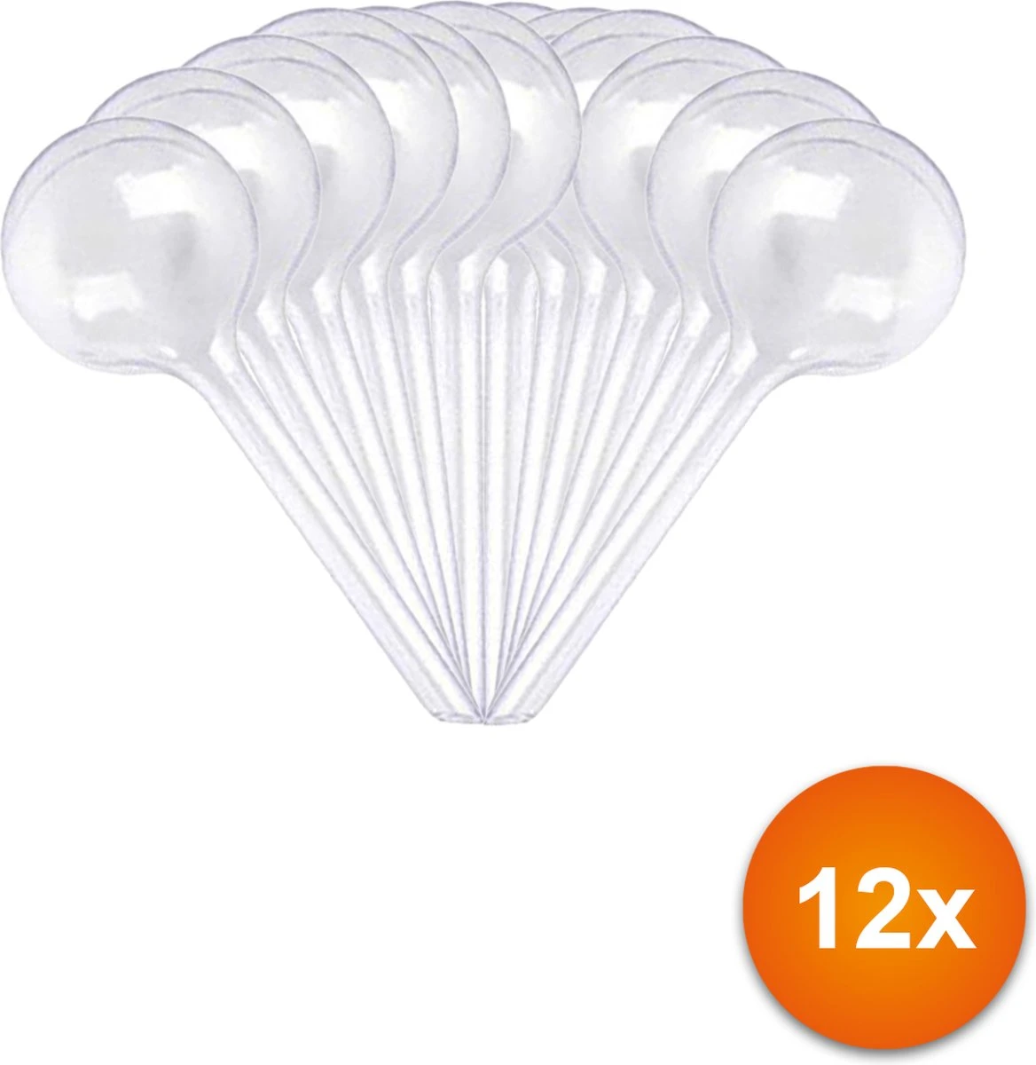 Waterdruppelaar Set Van 12 Stuks - Waterdruppelaar Voor Planten - Watergeefsysteem - Waterbol Irrigatiesysteem - Automatisch Druppelsysteem Voor Kamerplanten & Tuin - Watergever - Transparant - 15cm 1 Waterdruppelaar Set Van 12 Stuks - Waterdruppelaar Voor Planten - Watergeefsysteem - Waterbol Irrigatiesysteem - Automatisch Druppelsysteem Voor Kamerplanten & Tuin - Watergever - Transparant - 15cm