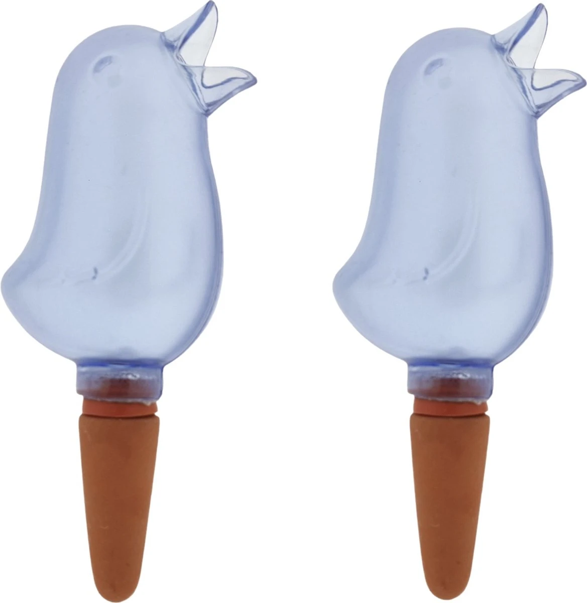 JS Drippy - Waterdruppelaars Set Van 2 Stuks - Druppelaar Vogel - Druppelsysteem Planten - Watergeefsysteem Kamerplanten - Waterbol - Blauw 2 JS Drippy - Waterdruppelaars Set Van 2 Stuks - Druppelaar Vogel - Druppelsysteem Planten - Watergeefsysteem Kamerplanten - Waterbol - Blauw - Afbeelding 2