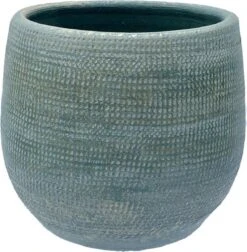 Tokio Bloempot Blauw Aqua D28 X H26 Cm - Nieuwe Collectie -Tuinwinkel Voor Buitenartikelen 1177x1200 4