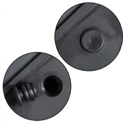 Casaria Staande Plantenbak – Met Waterafvoer 83x30,5x60cm - Zwart -Tuinwinkel Voor Buitenartikelen 1178x1200