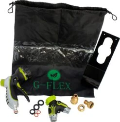 G-Flex Flexibele Tuinslang - Waterslang - 8 Verschillende Sproeistanden - Inclusief Opbergtas/splitter/Koppelstuk/Houder/Rubbers - 30 Meter 9 G-Flex Flexibele Tuinslang - Waterslang - 8 Verschillende Sproeistanden - Inclusief Opbergtas/splitter/Koppelstuk/Houder/Rubbers - 30 Meter -Tuinwinkel Voor Buitenartikelen 1181x1200