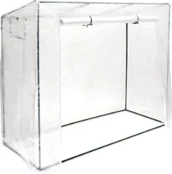 Relaxdays Tomatenkas XL - Met Schuin Dak - Kweekkas Voor Tomaten - Plastic Serre