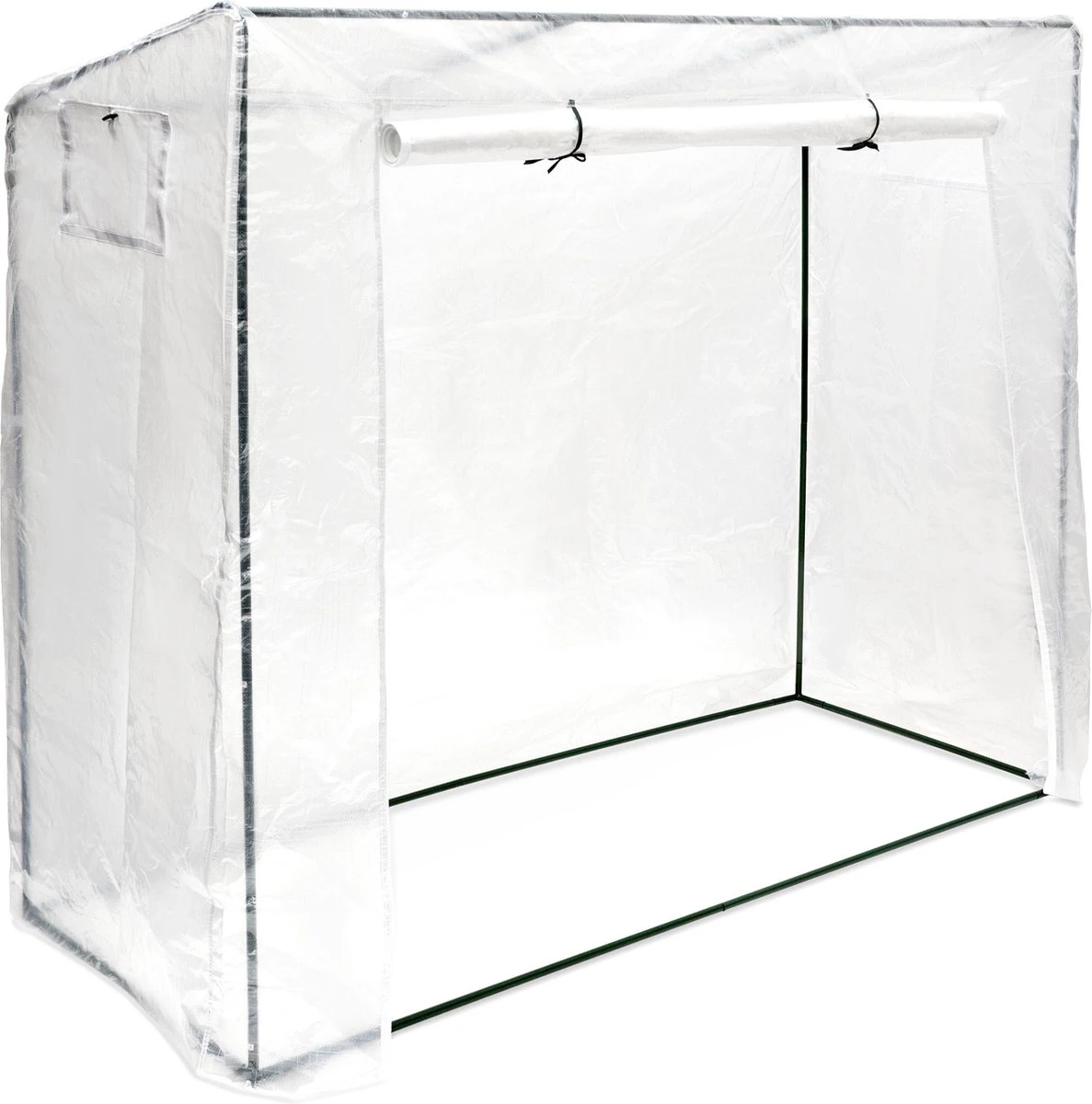 Relaxdays Tomatenkas XL - Met Schuin Dak - Kweekkas Voor Tomaten - Plastic Serre 1 Relaxdays Tomatenkas XL - Met Schuin Dak - Kweekkas Voor Tomaten - Plastic Serre