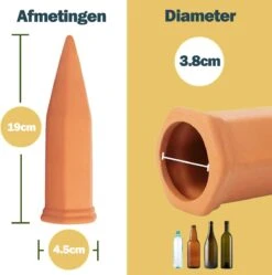 Bloomin Waterdruppelaar Van Terracotta - Waterdruppelaar Voor Planten - Druppelsysteem - Irrigatiesysteem - Watergeefsysteem - Bewateringssysteem - 8 Stuks -Tuinwinkel Voor Buitenartikelen 1188x1200 1