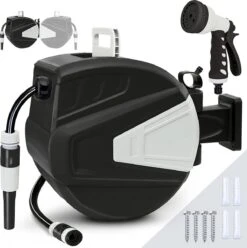 Sens Design Slanghaspel - Tuinslang Haspel - Automatisch - Zwart - 30m 9 Sens Design Slanghaspel - Tuinslang Haspel - Automatisch - Zwart - 30m -Tuinwinkel Voor Buitenartikelen 1197x1200 5