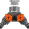 GARDENA 2-weg Ventiel 26,5 Mm (G 3/4"), 21 Mm (G 1/2")