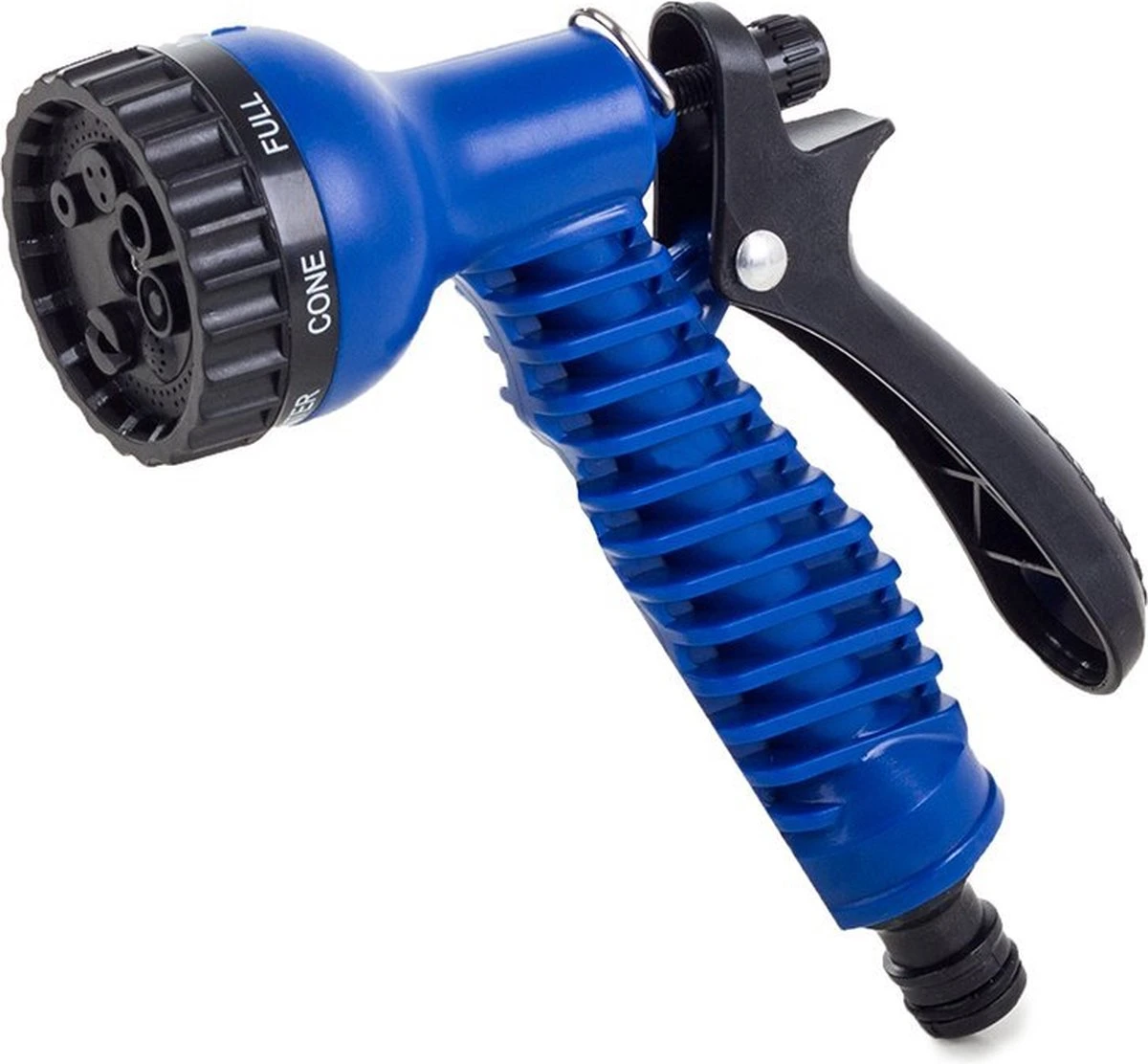 Uitrekbare Tuinslang Tot 15 Meter - Tuinsproeier Met 7 Verschillende Standen - Tuin Besproeien - Sproeikop - Blauw - Flexibel Elastisch 3 Uitrekbare Tuinslang Tot 15 Meter - Tuinsproeier Met 7 Verschillende Standen - Tuin Besproeien - Sproeikop - Blauw - Flexibel Elastisch - Afbeelding 3