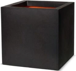 Capi Europe - Bloempot Vierkant Smooth NL - 30x30x30 - Zwart - Voor Binnen En Buiten - KBL902 -Tuinwinkel Voor Buitenartikelen 1200x1129 1
