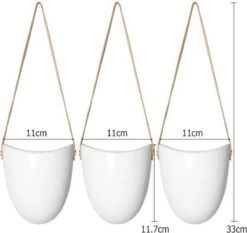 Merkloos Plantenhanger Keramiek – Set Van 3 – Steen- Hangpot – Hangende Bloempot Plantenpot Met 3 Verschillende Koorden – 12 X 11 X 9.5 Cm 7 Merkloos Plantenhanger Keramiek – Set Van 3 – Steen- Hangpot – Hangende Bloempot Plantenpot Met 3 Verschillende Koorden – 12 X 11 X 9.5 Cm -Tuinwinkel Voor Buitenartikelen 1200x1132 6