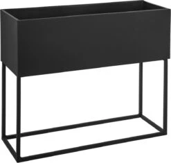 Atmosphera Staande Plantenbak Metaal Zwart 2-delig 6 Atmosphera Staande Plantenbak Metaal Zwart 2-delig -Tuinwinkel Voor Buitenartikelen 1200x1140