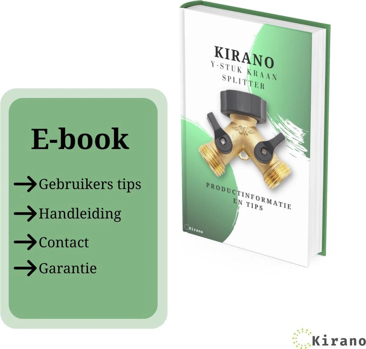 Y Stuk Kraan - Kraan Splitter - Waterverdeler - Buitenkraan - Waterverdeler 2 Weg – Messing - Afzonderlijk Af Te Sluiten 3 Y Stuk Kraan - Kraan Splitter - Waterverdeler - Buitenkraan - Waterverdeler 2 Weg – Messing - Afzonderlijk Af Te Sluiten - Afbeelding 3