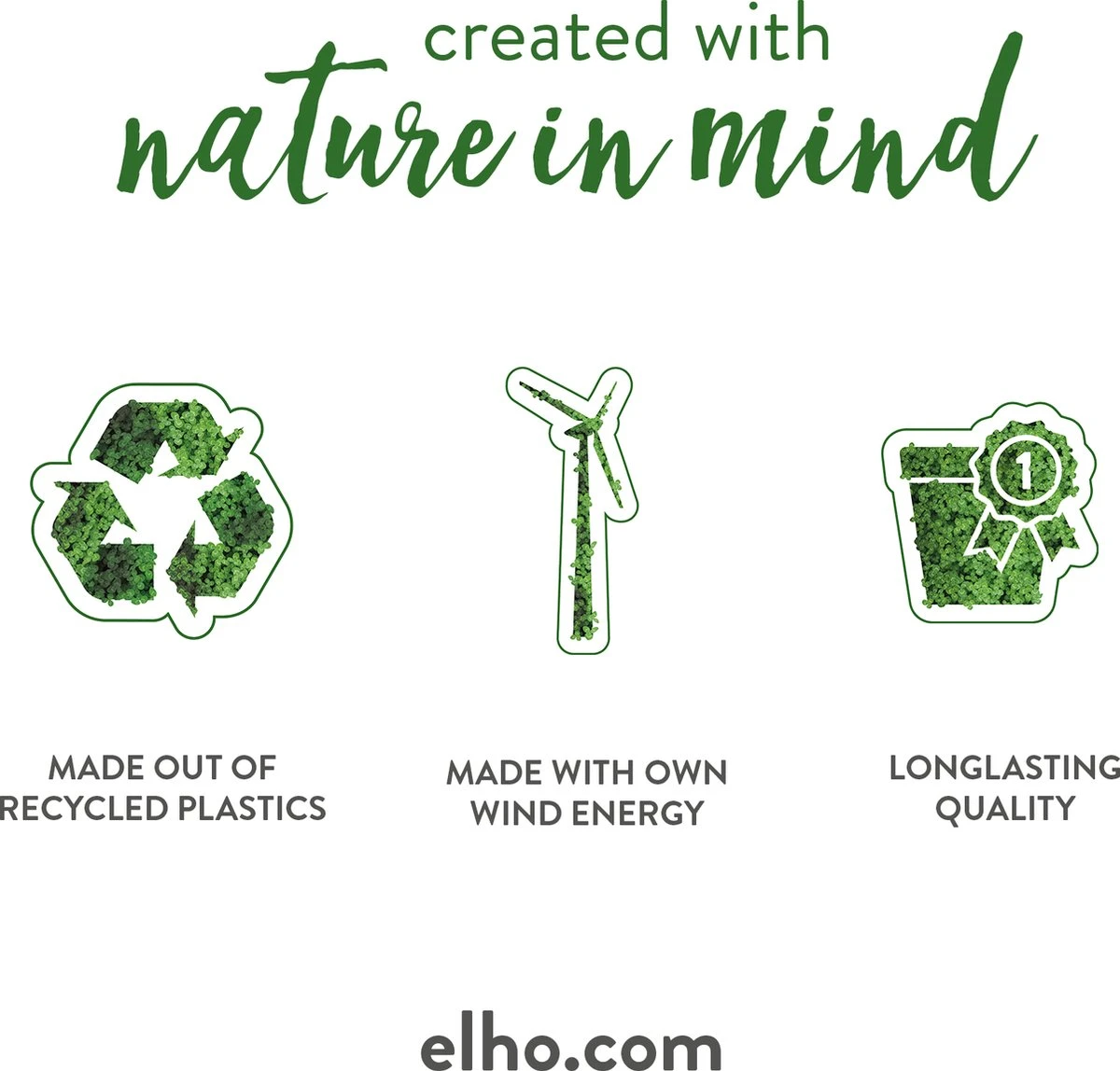 Elho The Ocean Collection Round 22cm - Bloempot Voor Binnen - 100% Gerecycled Materiaal - Gemaakt Met Zeeafval - Ø 22.3 X H 20.4 Cm - Pacifisch Groen 4 Elho The Ocean Collection Round 22cm - Bloempot Voor Binnen - 100% Gerecycled Materiaal - Gemaakt Met Zeeafval - Ø 22.3 X H 20.4 Cm - Pacifisch Groen - Afbeelding 4