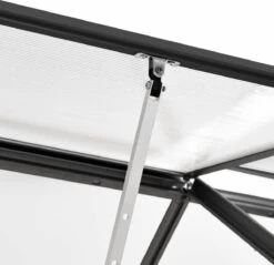 VidaXL Broeikas 1,33 M² Aluminium Antracietkleurig -Tuinwinkel Voor Buitenartikelen 1200x1162 2