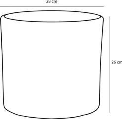 Mica Decorations Era Bloempot - H26 X Ø28 Cm - Wit 10 Mica Decorations Era Bloempot - H26 X Ø28 Cm - Wit -Tuinwinkel Voor Buitenartikelen 1200x1163 6