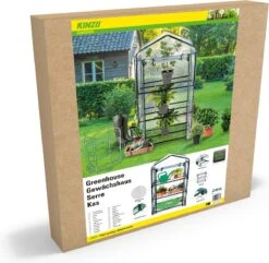 Kinzo Garden - Plastic Broeikas - 3 Verdiepingen - 69 X 49 X 125cm - Groen 13 Kinzo Garden - Plastic Broeikas - 3 Verdiepingen - 69 X 49 X 125cm - Groen -Tuinwinkel Voor Buitenartikelen 1200x1169 4