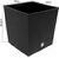 Prosperplast Kunststof Rato Rotan Bloempot/plantenpot Met Binnenpot Antraciet 40 Cm - Bloempotten Voor Binnen En Buiten -Tuinwinkel Voor Buitenartikelen 1200x1176 1