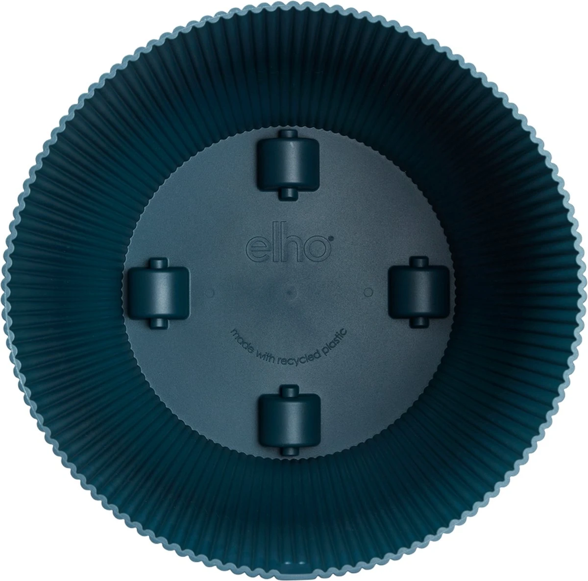 Elho Vibes Fold Rond Wielen 35 - Bloempot Voor Binnen - Ø 34.9 X H 32.4 Cm - Diepblauw 8 Elho Vibes Fold Rond Wielen 35 - Bloempot Voor Binnen - Ø 34.9 X H 32.4 Cm - Diepblauw - Afbeelding 8