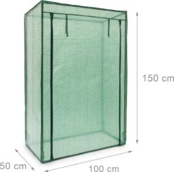 Relaxdays Kweekkas Tomaten - Folie Tuinkas - Tomatenhuis - Foliekas - Broeikas Kunststof - PE -Tuinwinkel Voor Buitenartikelen 1200x1187 8