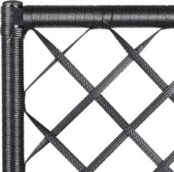 Casaria Polyrattan Plantenbak - Met Klimoprek - 3 Bakken Zwart 12 Casaria Polyrattan Plantenbak - Met Klimoprek - 3 Bakken Zwart -Tuinwinkel Voor Buitenartikelen 1200x1190 4