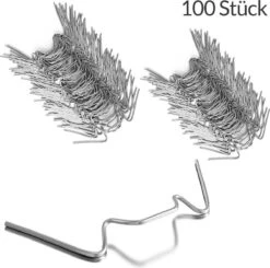 Deuba Kasklemmen RVS - 100 Stuks – Afmeting 85 X 30 X 1,5 Mm – Zilver -Tuinwinkel Voor Buitenartikelen 1200x1192 3