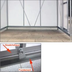 Deuba Broeikas Fundament Verzinkt – 190x122cm - Incl. Montagemateriaal -Tuinwinkel Voor Buitenartikelen 1200x1195 5