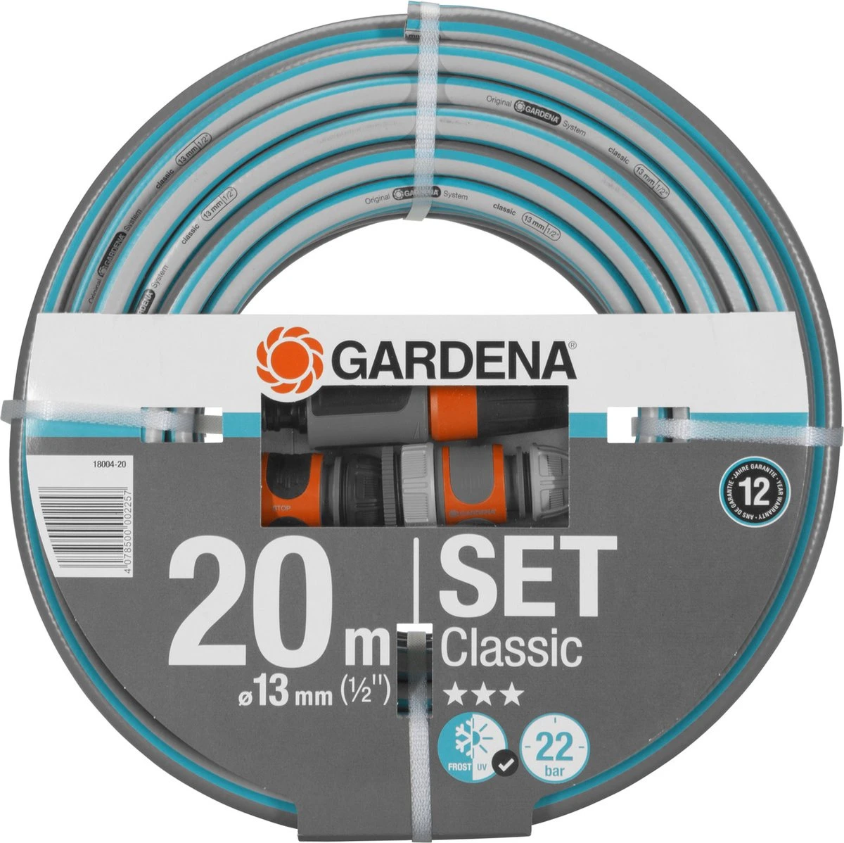GARDENA - Classic Tuinslang - 20 Meter - 13 Mm 1 GARDENA - Classic Tuinslang - 20 Meter - 13 Mm