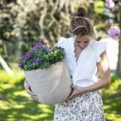 Capi Europe - Bloempot Bol Waste Rib NL - 43x41 - Terrazzo Beige - Voor Binnen En Buiten - KTBR933 17 Capi Europe - Bloempot Bol Waste Rib NL - 43x41 - Terrazzo Beige - Voor Binnen En Buiten - KTBR933 -Tuinwinkel Voor Buitenartikelen 1200x1200 1055