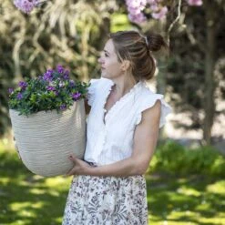 Capi Europe - Bloempot Bol Waste Rib NL - 43x41 - Terrazzo Beige - Voor Binnen En Buiten - KTBR933 20 Capi Europe - Bloempot Bol Waste Rib NL - 43x41 - Terrazzo Beige - Voor Binnen En Buiten - KTBR933 -Tuinwinkel Voor Buitenartikelen 1200x1200 1057