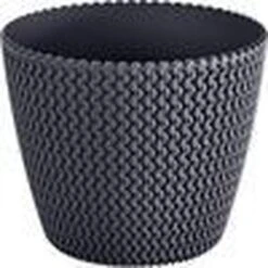 Prosperplast 1x Kunststof Splofy Bloempotten 30 Cm Antraciet - Bloempotten/plantenpotten Voor Binnen En Buiten -Tuinwinkel Voor Buitenartikelen 1200x1200 1115