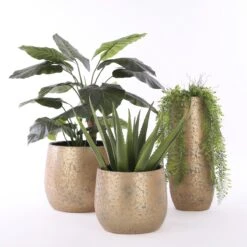 Mica Decorations Clemente Bloempot - H25,5 X Ø32 Cm - Terracotta - Goud 14 Mica Decorations Clemente Bloempot - H25,5 X Ø32 Cm - Terracotta - Goud -Tuinwinkel Voor Buitenartikelen 1200x1200 1136