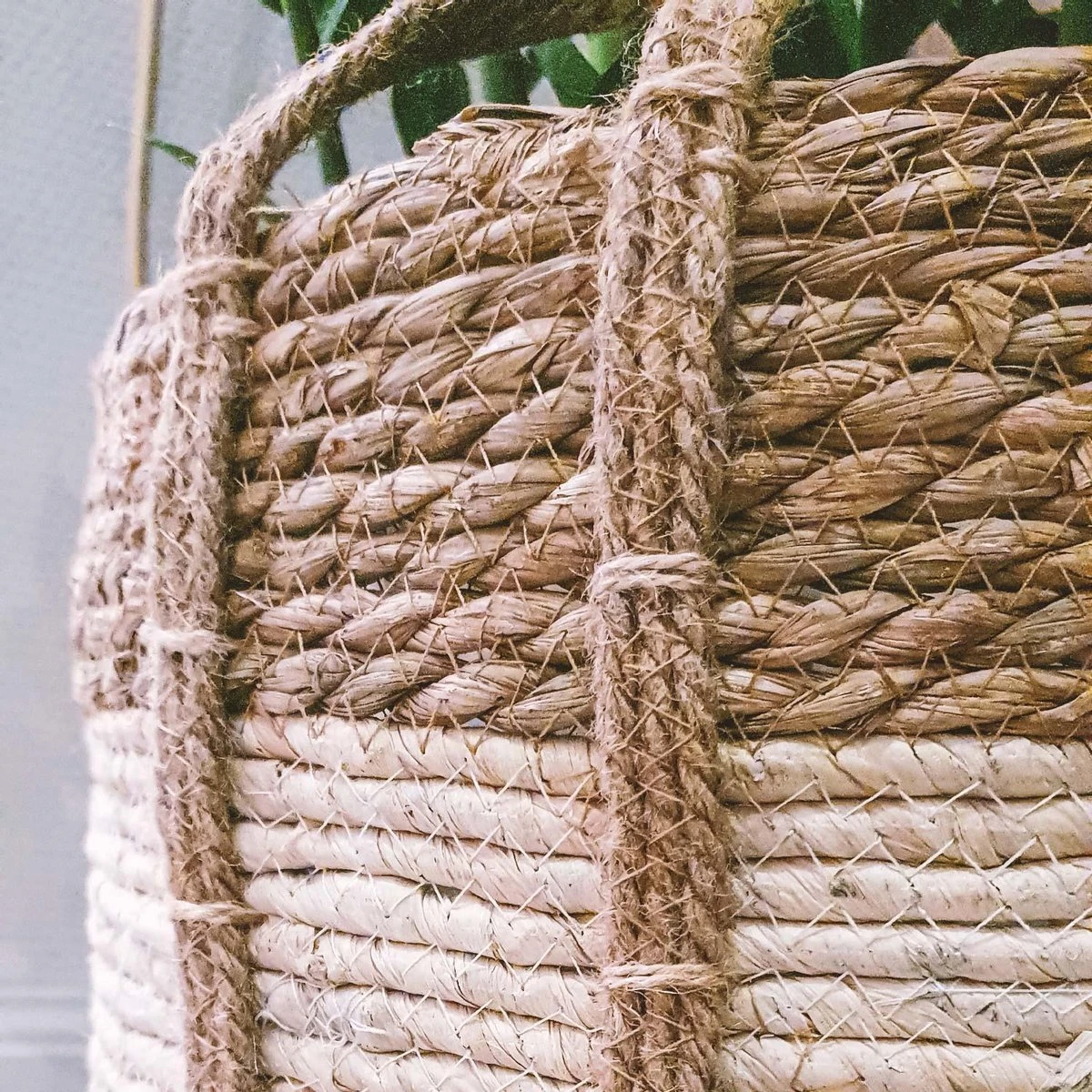 Merkloos Plantenmand 30x22cm Naturel Bruin – Multifunctionele Mand – Handgemaakt – Planten-houder – Planten Accessoires – Planten Mand 4 Merkloos Plantenmand 30x22cm Naturel Bruin – Multifunctionele Mand – Handgemaakt – Planten-houder – Planten Accessoires – Planten Mand - Afbeelding 4