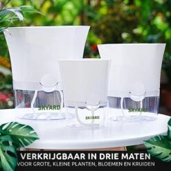 SKYARD® 3 Stuks Zelfwaterende Bloempot Maat M – Milieuvriendelijk Watergeefsysteem Kamerplanten – Zelfwatergevende Pot – Bloempot Met Waterreservoir – Selfwatering Pot – Wit 17 SKYARD® 3 Stuks Zelfwaterende Bloempot Maat M – Milieuvriendelijk Watergeefsysteem Kamerplanten – Zelfwatergevende Pot – Bloempot Met Waterreservoir – Selfwatering Pot – Wit -Tuinwinkel Voor Buitenartikelen 1200x1200 1208
