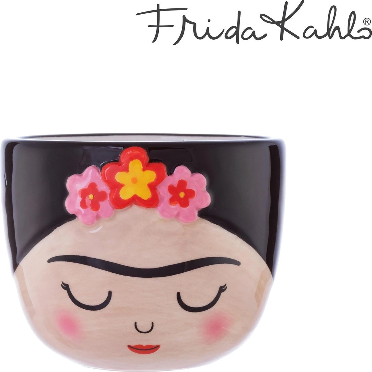 Frida Kahlo Kleine Bloempot - Sass & Belle 1 Frida Kahlo Kleine Bloempot - Sass & Belle