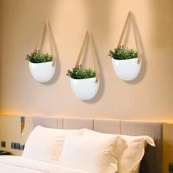 Plantenhanger Keramiek – Set Van 3 – Wit Steen- Hangpot – Hangende Bloempot Plantenpot - 3 Verschillende Koorden - 18 X 11 X 7 Cm 14 Plantenhanger Keramiek – Set Van 3 – Wit Steen- Hangpot – Hangende Bloempot Plantenpot - 3 Verschillende Koorden - 18 X 11 X 7 Cm -Tuinwinkel Voor Buitenartikelen 1200x1200 1260